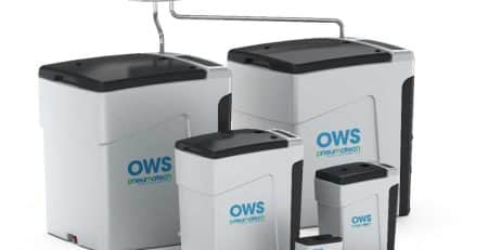 Set of Pneumatech oil-water separators.