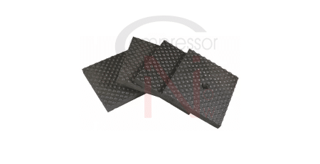 Chicago Pneumatic Vibration Pad, 4+ X 4+ X 1/2+ Part 1310 7106 16