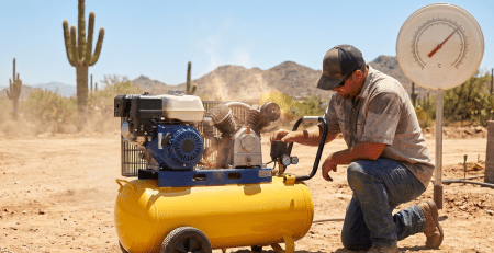 Overheating compressor in summer
